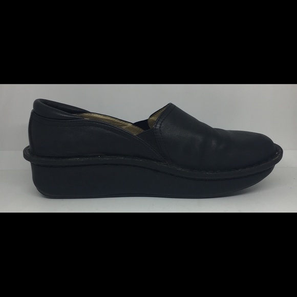 ALEGRIA Debra Womens Black Clogs Sz 37 EU 7-7.5 US - Picture 3 of 8